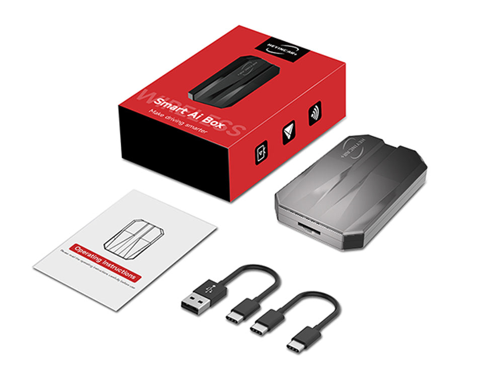 Carlinkit 5.0 Auto Box Wireless CarPlay Adapter Mini Box Android Auto  Dongle Wired to Wireless Android Smart Car Ai Box
